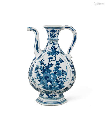 Kangxi A blue and white ewer for the Islamic market