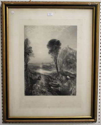 James Tibbets Willmore, after Joseph Mallord William Turner - Mercury and Argus, engraving with