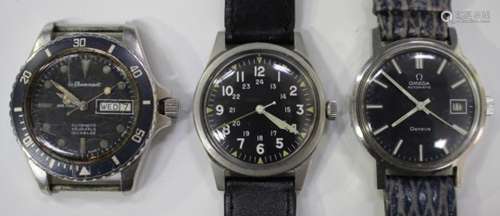 An Omega Automatic steel cased gentleman's wristwatch, circa 1971, the movement numbered '33742939',