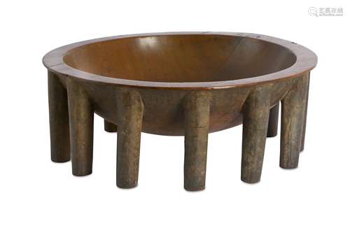 A WOOD KAVA BOWL, SAMOA