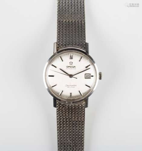 An Omega Automatic Seamaster De Ville stainless steel cased gentleman's wristwatch, the signed