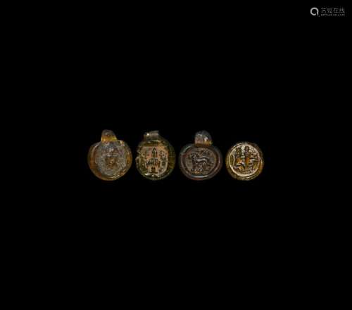 Roman Glass Pendant Collection