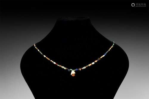 Roman Mixed Stone Bead Necklace String