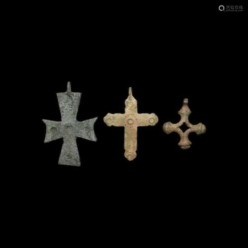 Byzantine Cross Pendant Collection