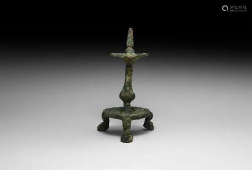 Byzantine Tripod Candlestick