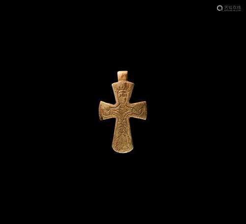 Byzantine Cross Pendant