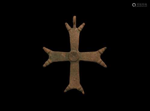 Byzantine Cross Pendant