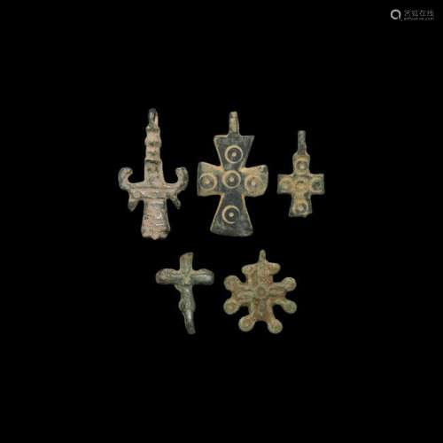 Byzantine Cross Pendant Collection