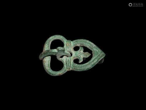 Byzantine Buckle with Fleur