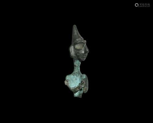 Western Asiatic Canaanite Statuette Bust