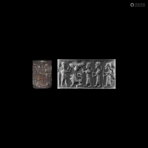 Cylinder Seal with Presentation Scene