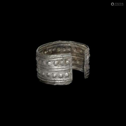 Western Asiatic Silver Bracelet