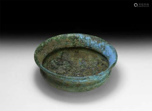 Western Asiatic Carinated Bronze Bowl