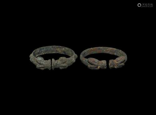 Western Asiatic Bracelet Pair