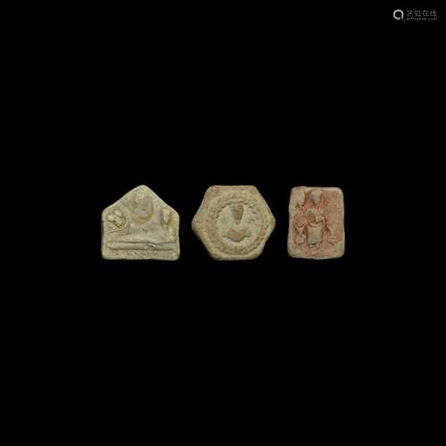 Western Asiatic Nabataean Ceramic Token Group