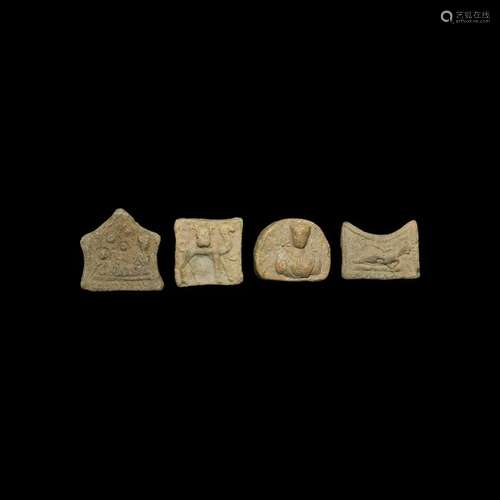 Western Asiatic Nabataean Ceramic Token Group