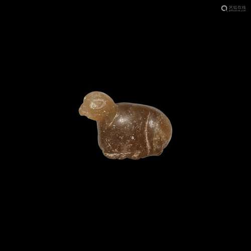 Western Asiatic Recumbent Ram Amulet