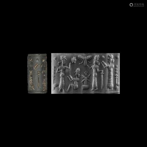 Cylinder Seal with Presentation Scene