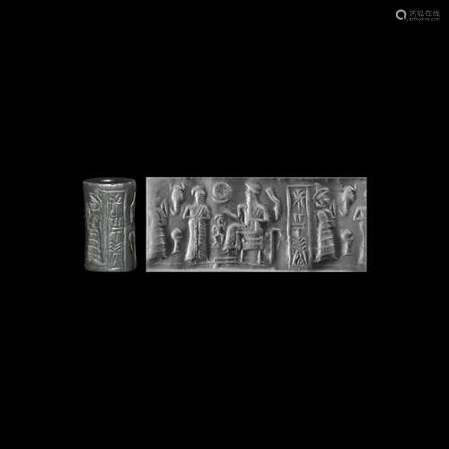 Cylinder Seal with Presentation Scene