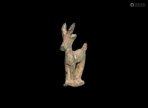 Western Asiatic Antelope Statuette