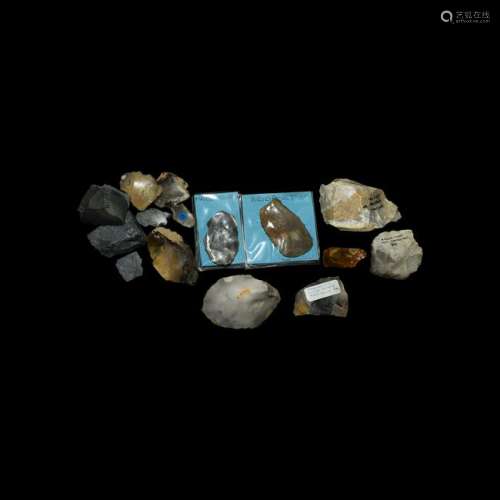 Stone Age Dorset and Devon Flint Tool Collection