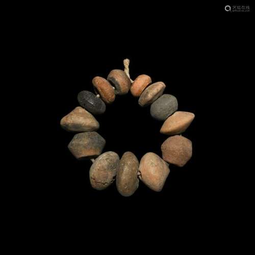 Bronze Age Spindle Whorl Group