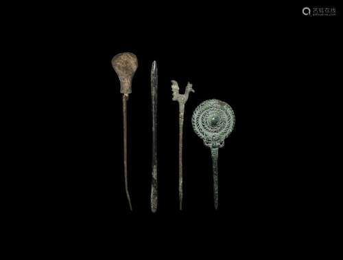 Western Asiatic Pin and Spoon Collection