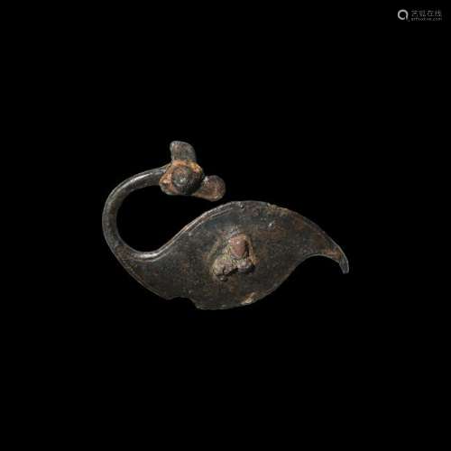 Large Iron Age Celtic Dragonesque Brooch