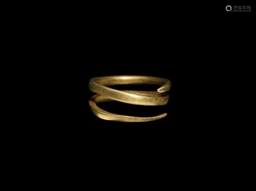 Iron Age Celtic Spiral Ring