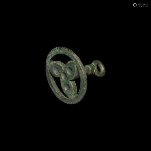 Celtic Iron Age Triskele Mount