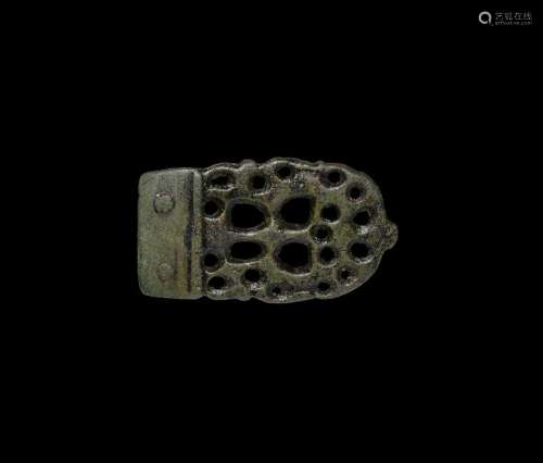 Anglo-Saxon 'Tree of Life' Strap End