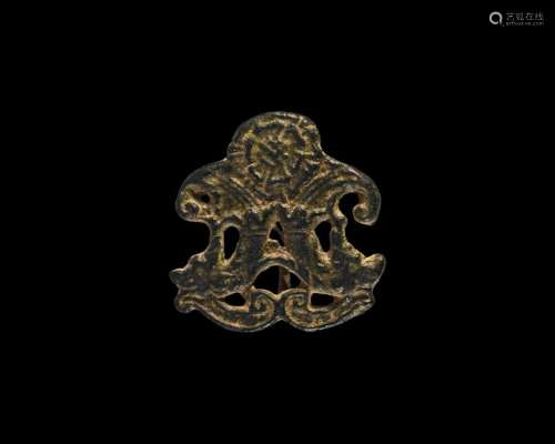 Tudor Period Rose Retainer Badge