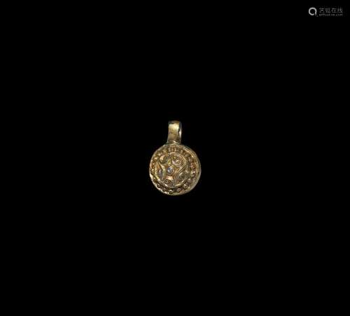 Viking Gilt Silver Pendant