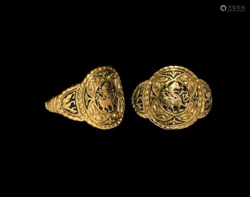 Queen Ethelswith of Mercia Ring Replica