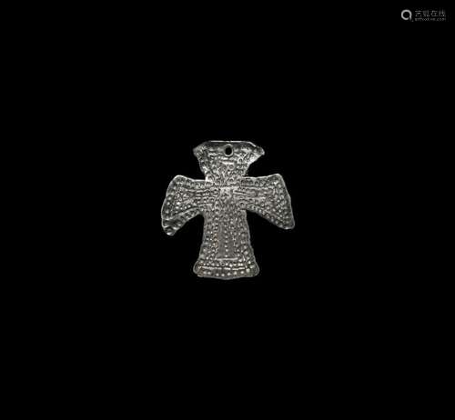 Post Medieval Silver Cross Pendant