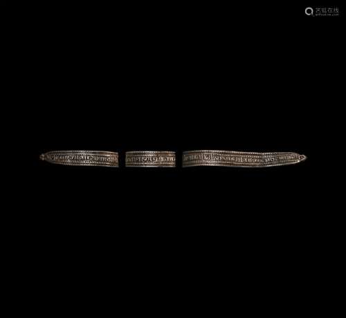 Viking Silver Bracelet Sections