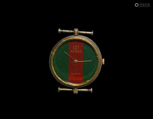 Vintage Red and Green Gucci Watch