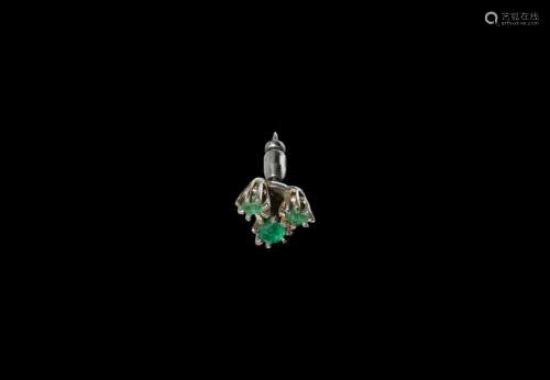 Vintage Earring with Emeralds