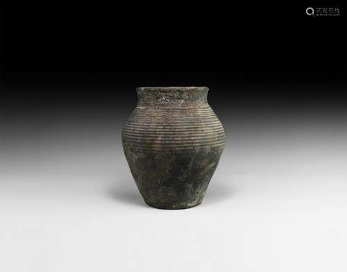 Medieval Ribbed Vessel