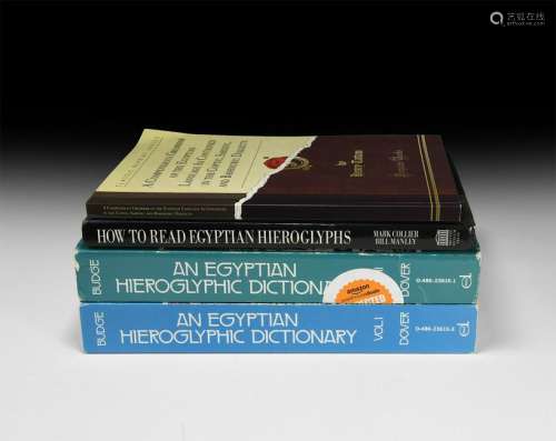Budge - Egyptian Hieroglyphic Dictionary & Other Titles