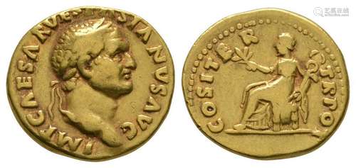 Vespasian - Gold Pax Aureus