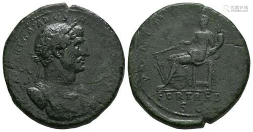 Hadrian - Fortuna Sestertius