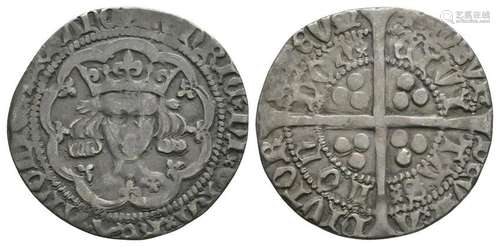 Henry V - London - Frowning Bust Groat