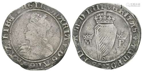 Ireland - Mary - 1553 - Counterfeit Shilling