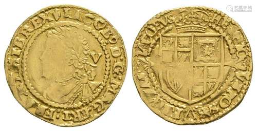 James I - Gold Muled Mintmarks Quarter Laurel