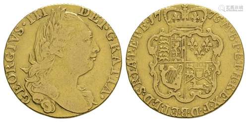 George III - 1775 - Gold Guinea