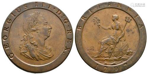 George III - 1797 - Cartwheel Penny