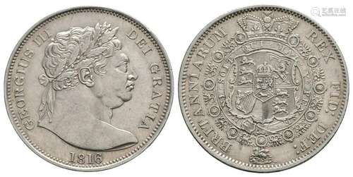 George III - 1816 - Halfcrown