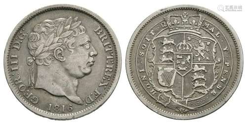 George III - 1816 - RRITT Shilling