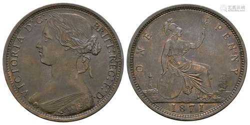 Victoria - 1871 - Penny